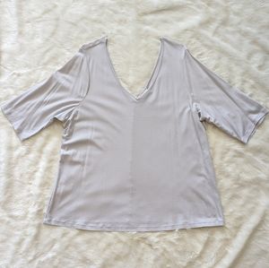 Lane Bryant Deep V Shirt